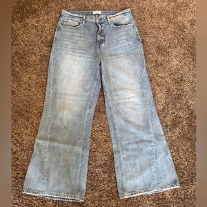 Preowned Pistola Hi-Rise Flare denim jeans sz 32